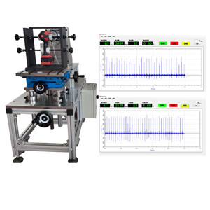 一諾電子沖擊扳手扭力測試儀測試明磊實(shí)業(yè)沖擊扳手裝置